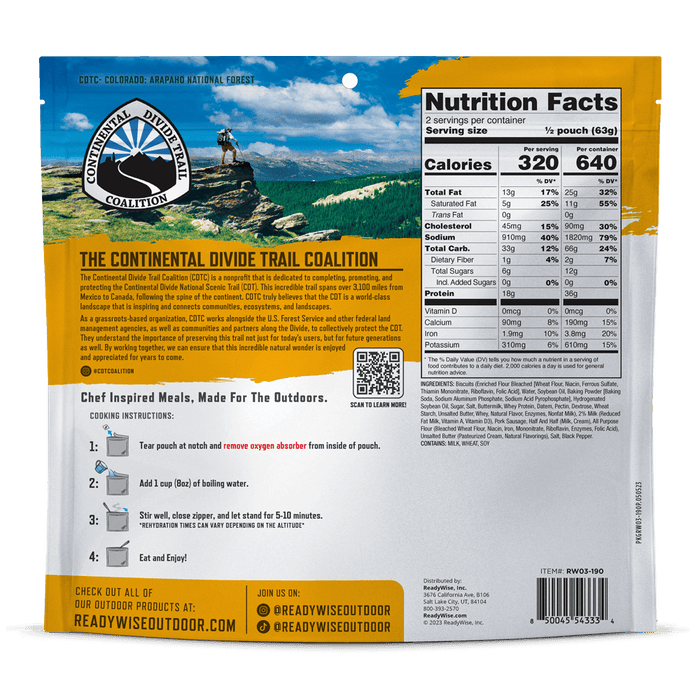 Homestyle Biscuits & Gravy – Signature Edition (6-Pack)