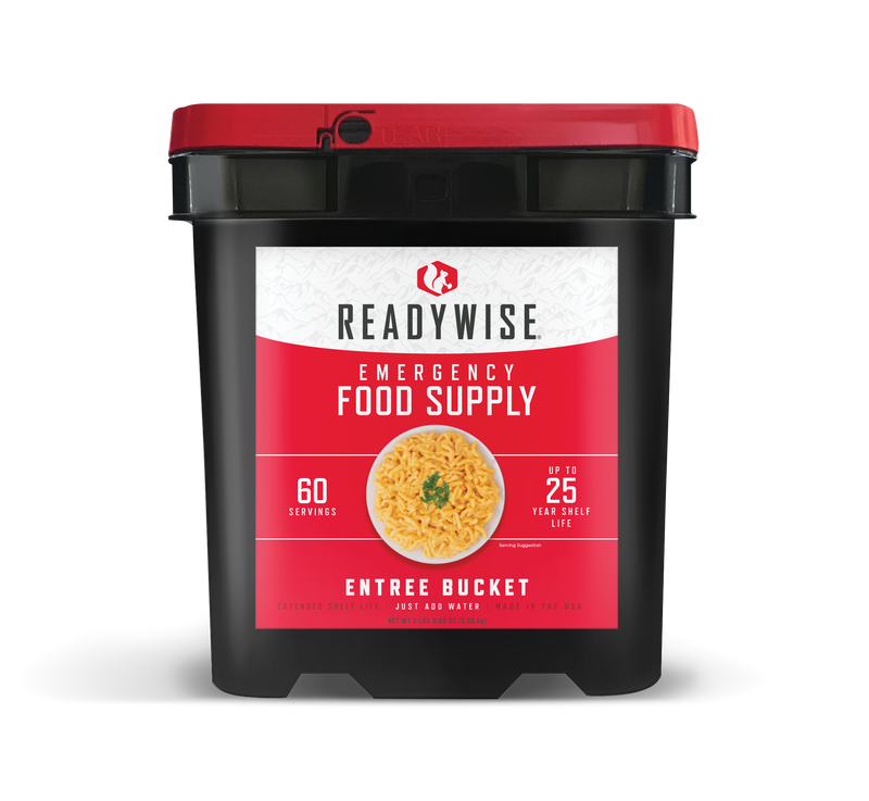 60 Serving Entrée Only Grab and Go Food Kit